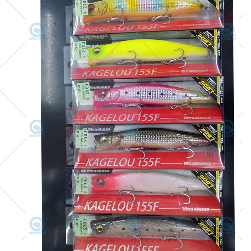 JAPAN Megabass KAGELOU 124F 22g 0.2m Top Water Floating Bait