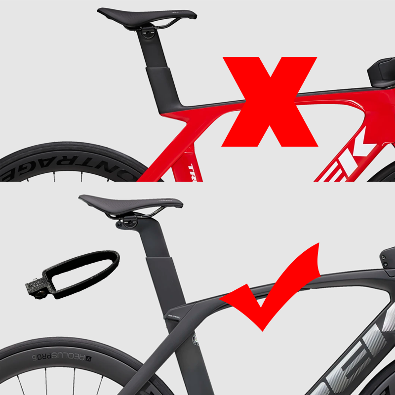 For TREK Gen 6th 7th 8th Madone Seatpost Number Mount Holder Road