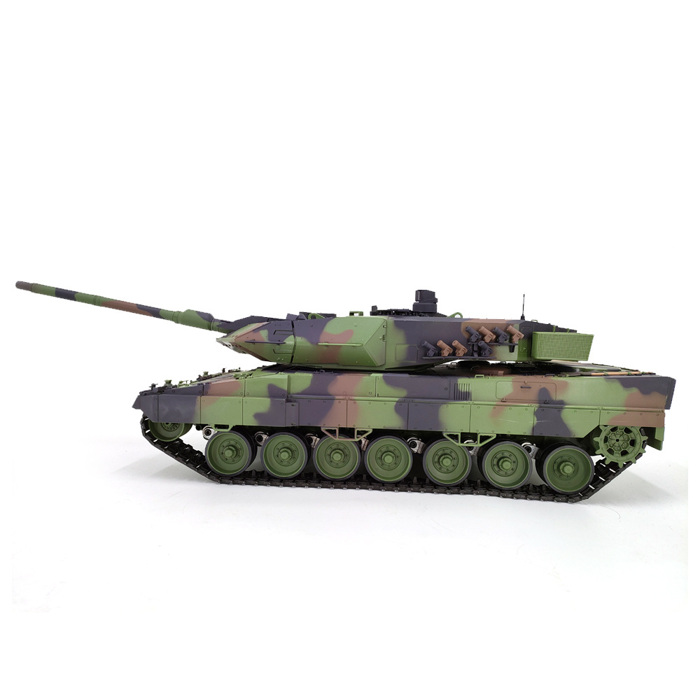 Henlong 3889-1 Leopard2A6 1/16 TK7.0アップグレード金属版ドイツ