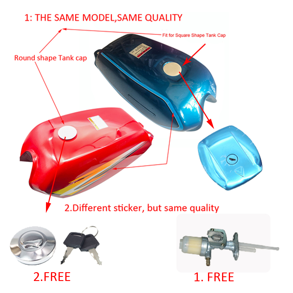 Motorcyle Fuel Tank For Haojue Suzuki Jincheng Qingqi AX100 A100