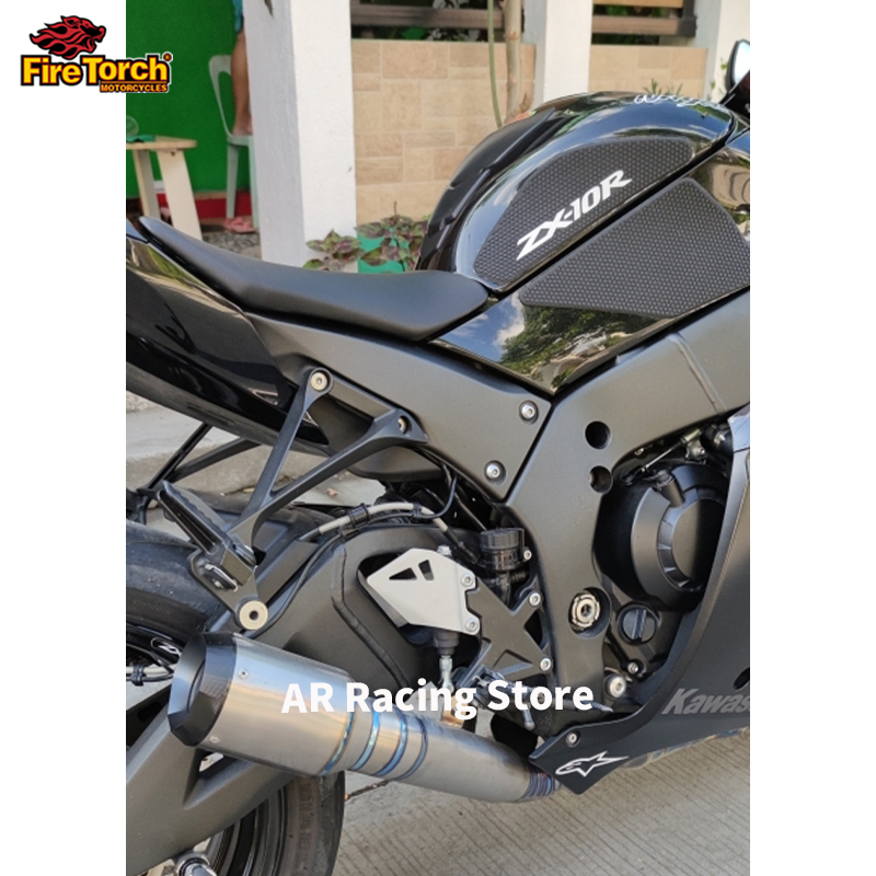 Slip On For Kawasaki Ninja ZX-10R ZX10R 2016-2020 Titanium Alloy