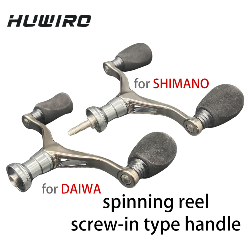 スピニングリールハンドル シマノ用 ダイワ用 交換用デュアルグリップ