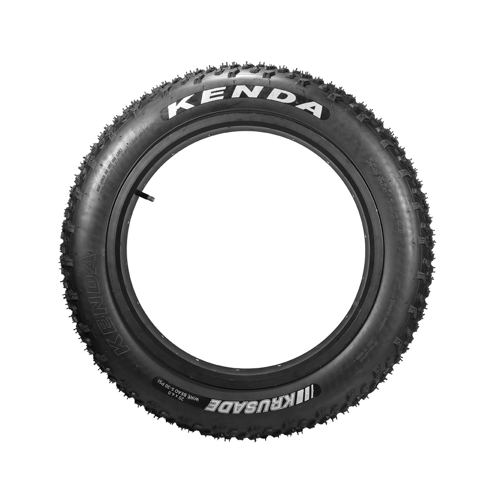 Kenda 20X4.0 ファットタイヤ 20 インチ電動自転車タイヤ 30TPI スノー
