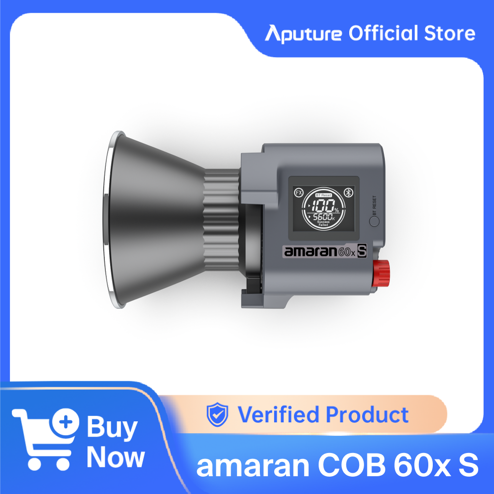 amaran COB 60x S series Bi-Color LED Video Light Studio LED light