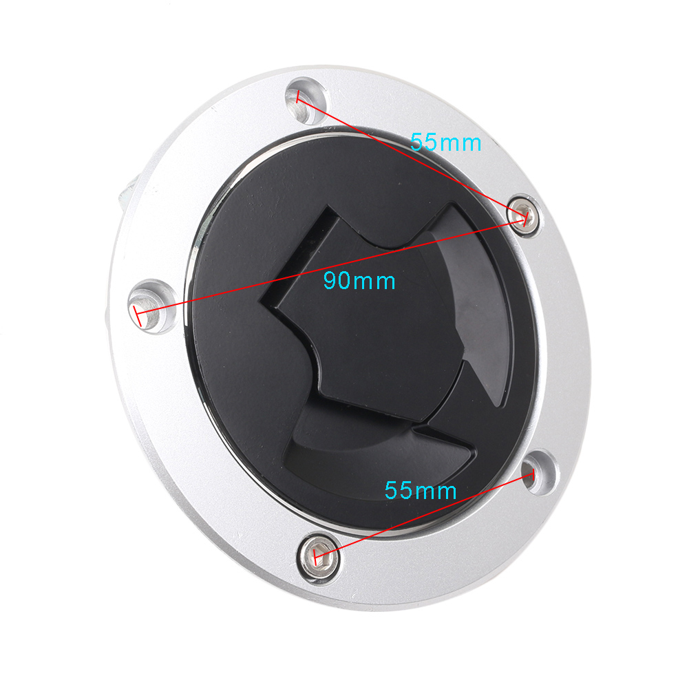 Fuel Gas Tank Cap Cover Key Lock For Kawasaki Z800 Z1000 ZX6R
