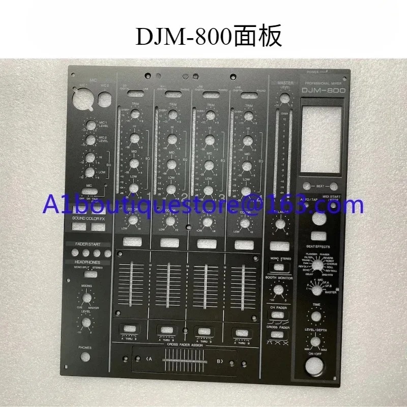 800 set full set of fader plates for DJ DJM-800 mixer panel