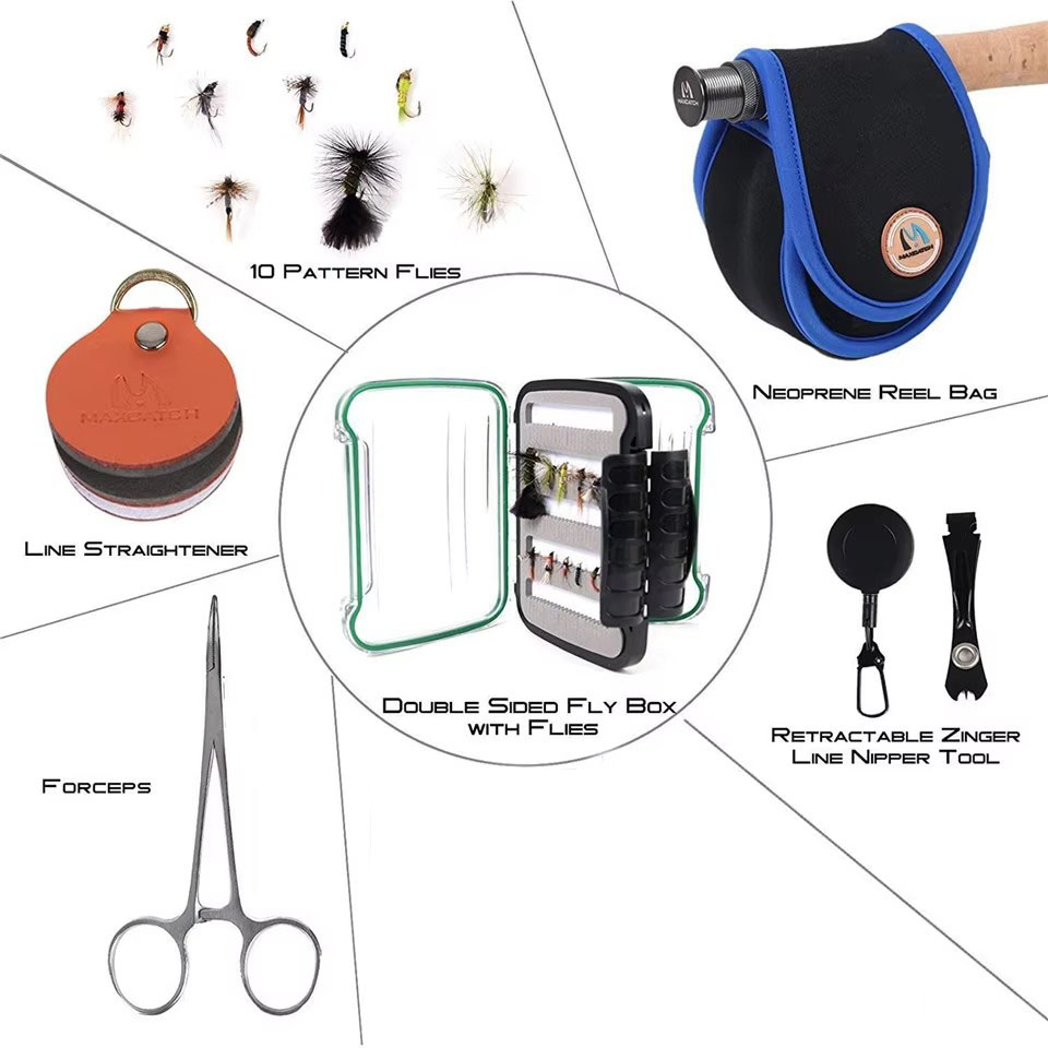 Maximumcatch Maxcatch Premier 8'6''/9' 3-8WT Complete Fly Fising