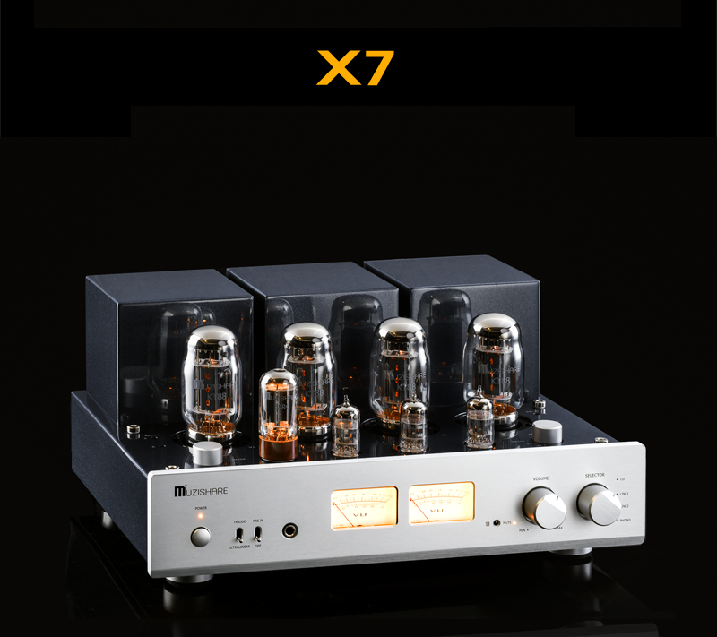 MUZISHARE X7 KT88 push-pull tube amp