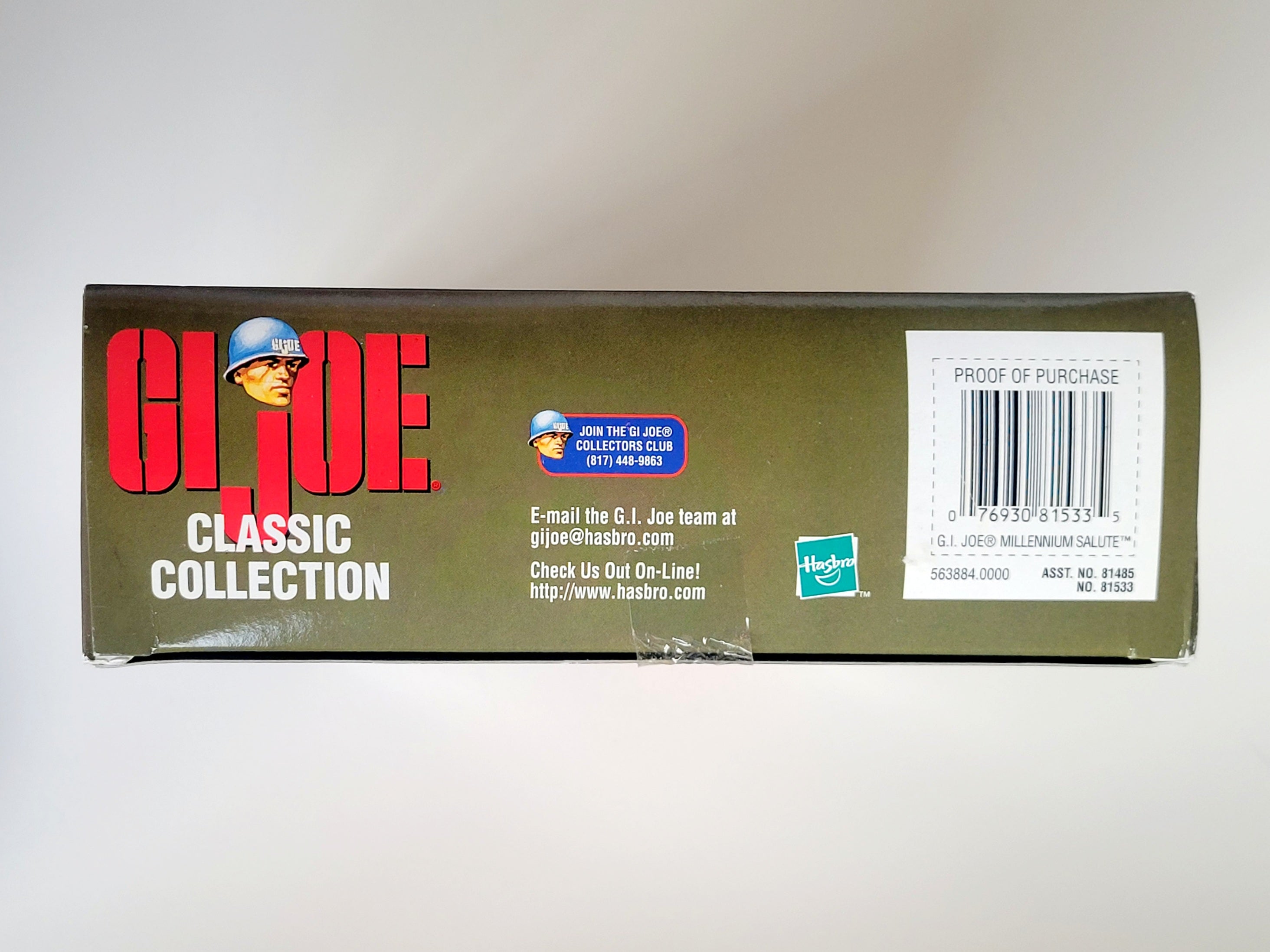 G.I. Joe Classic Collection Millennium Salute 12-Inch Action