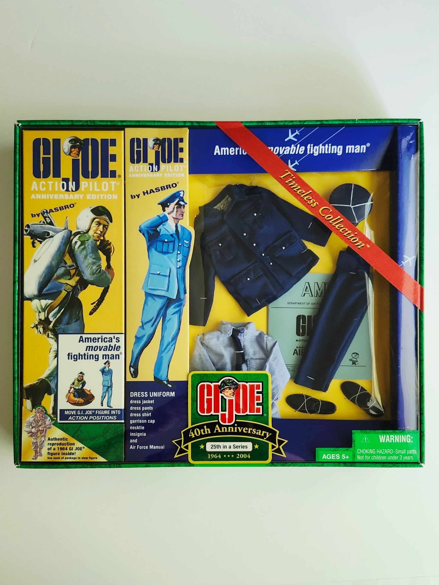 G.I. Joe 40th Anniversary Action Pilot with Dress Uniform 12-Inch