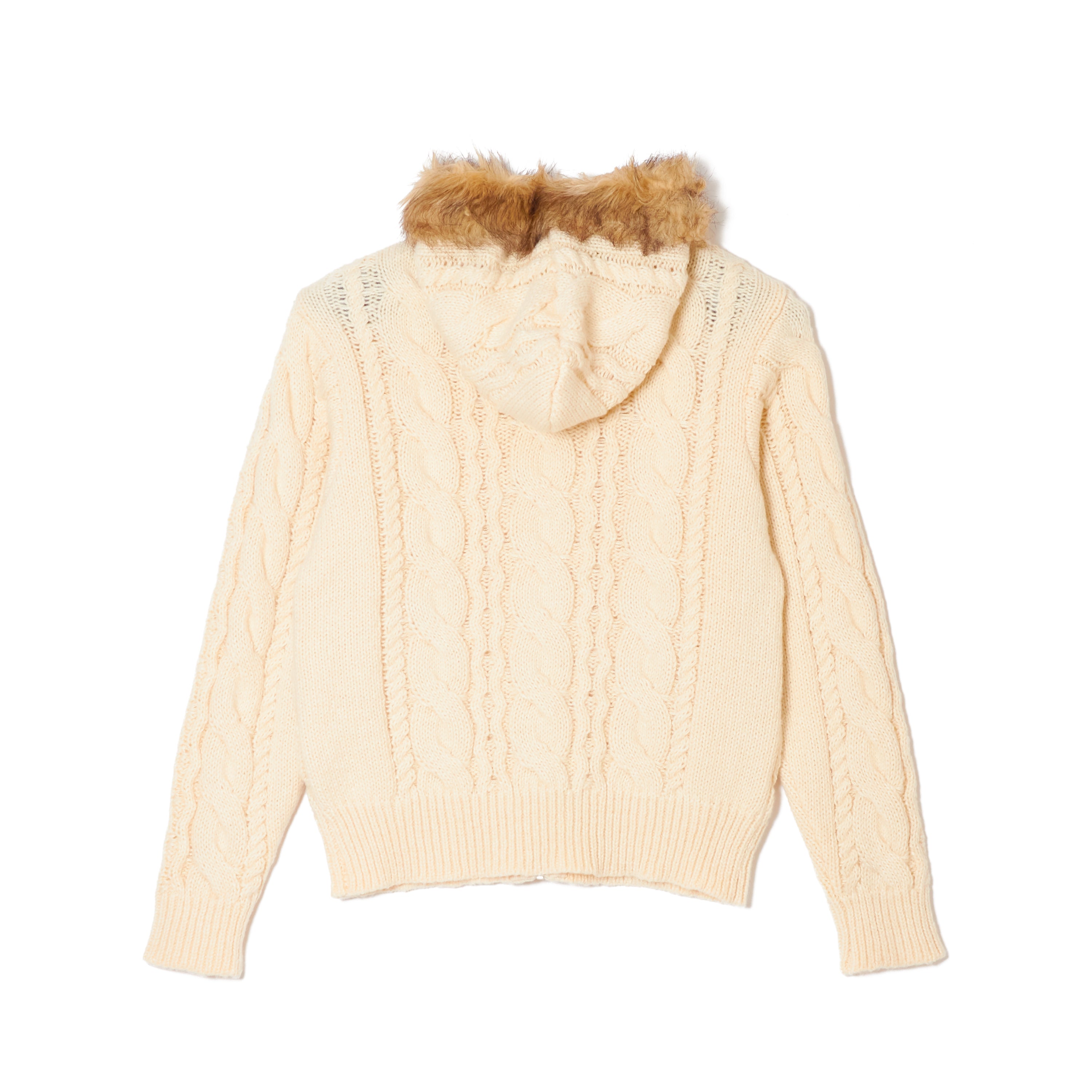 FUR ALAN KNIT HOODIE – AFB