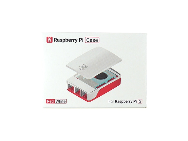 Raspberry Pi 5用公式ケース(赤/白): 開発ツール・ボード 秋月電子通商
