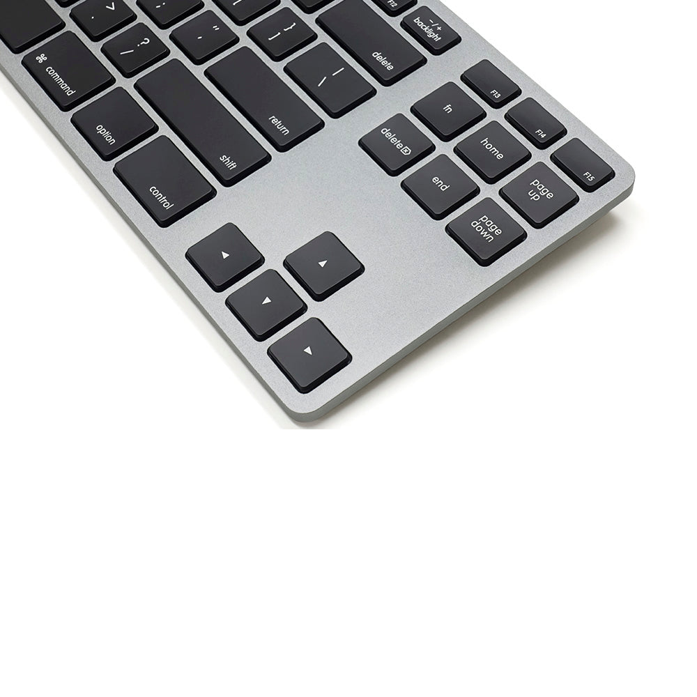 Matias RGB Backlit Wired Aluminum Tenkeyless keyboard for Mac