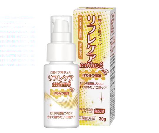 7-4906-22 リフレケア(口腔ケア用ジェル) miniはちみつ風味 【AXEL