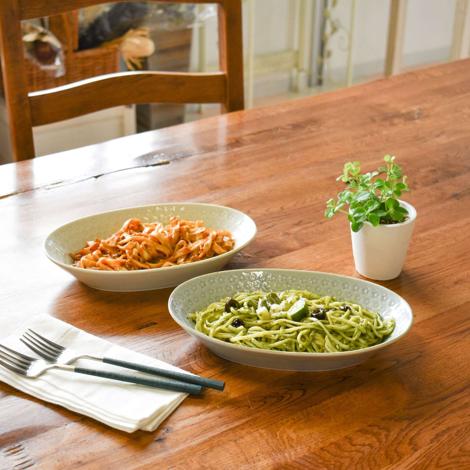 フォグ ペアオーバルボウル 760ml | aito製作所 | 美濃焼・瀬戸焼を