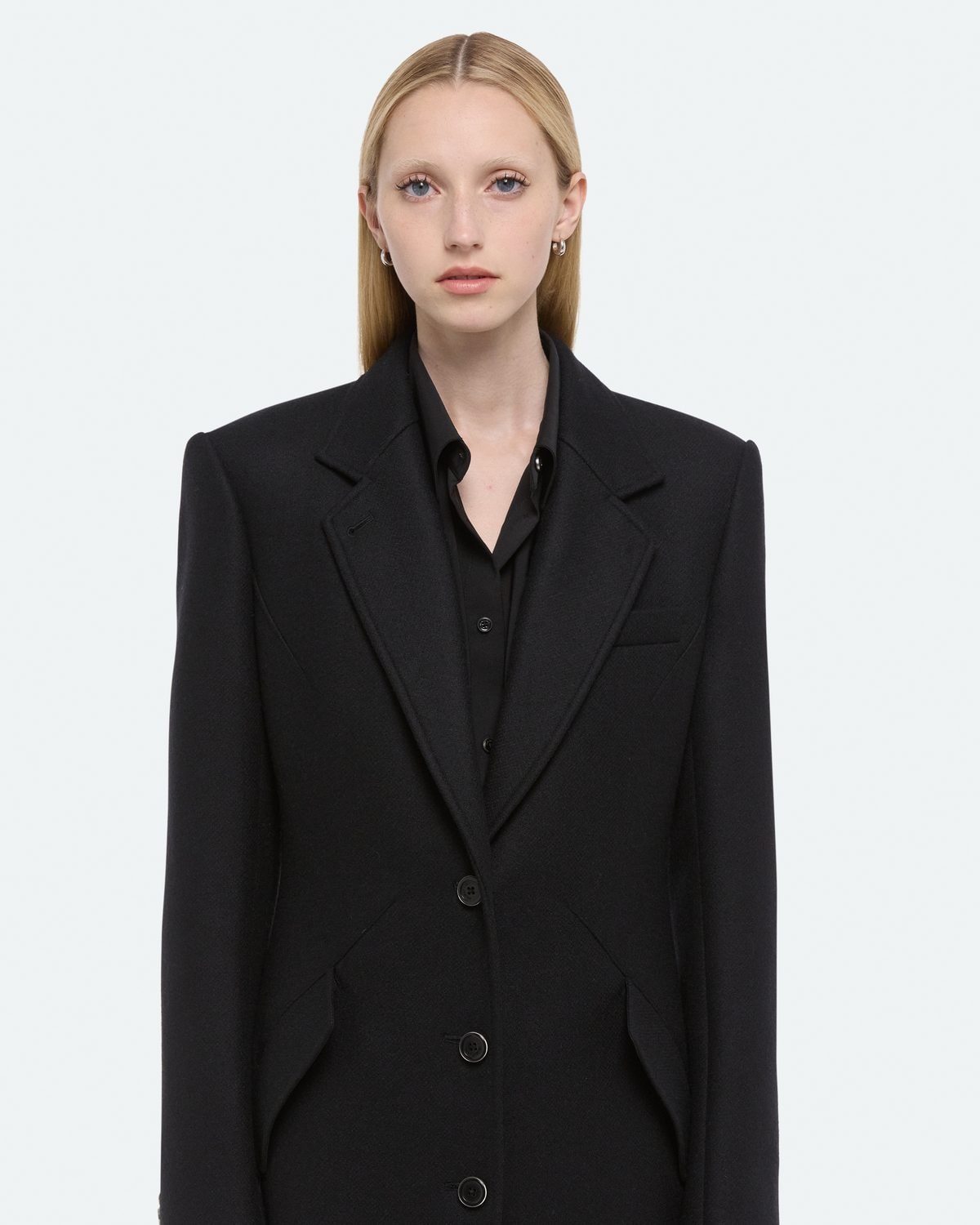 Helmut Lang Apex Sculpted Coat | HELMUTLANG.COM