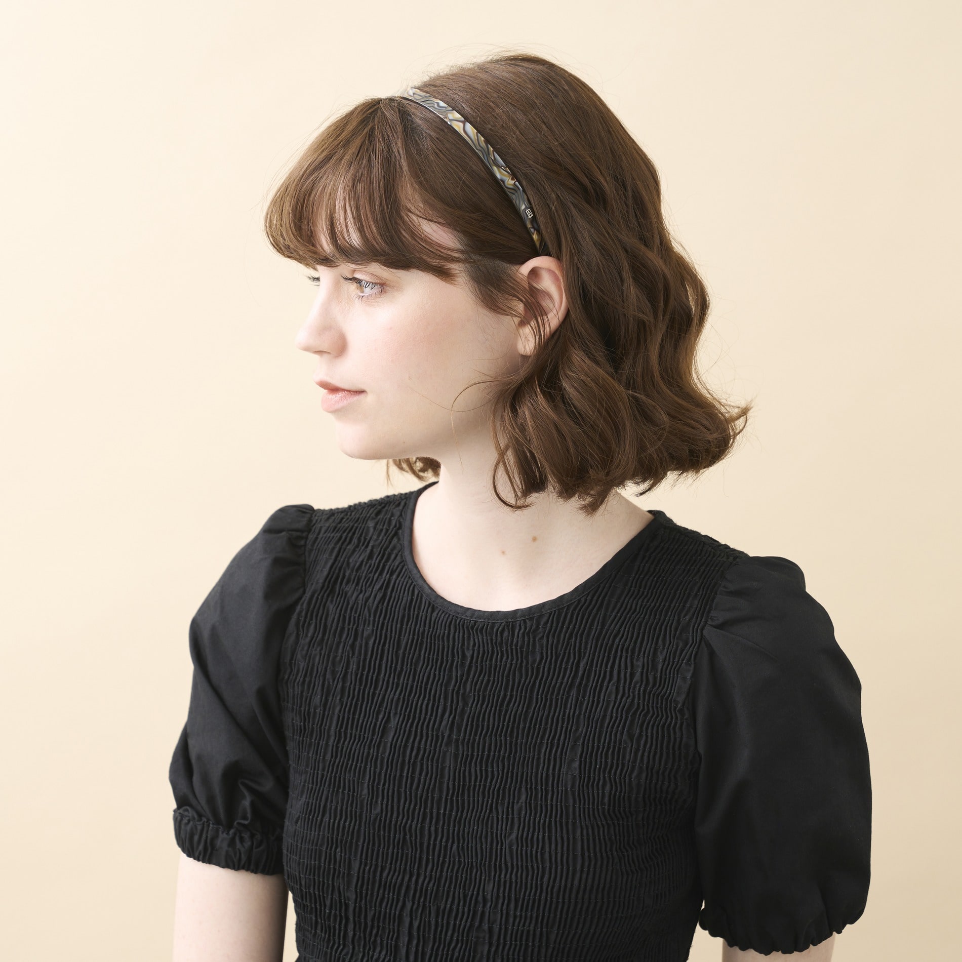 カチューシャ (1 cm)｜ALEXANDRE DE PARIS（アレクサンドル ドゥ パリ）