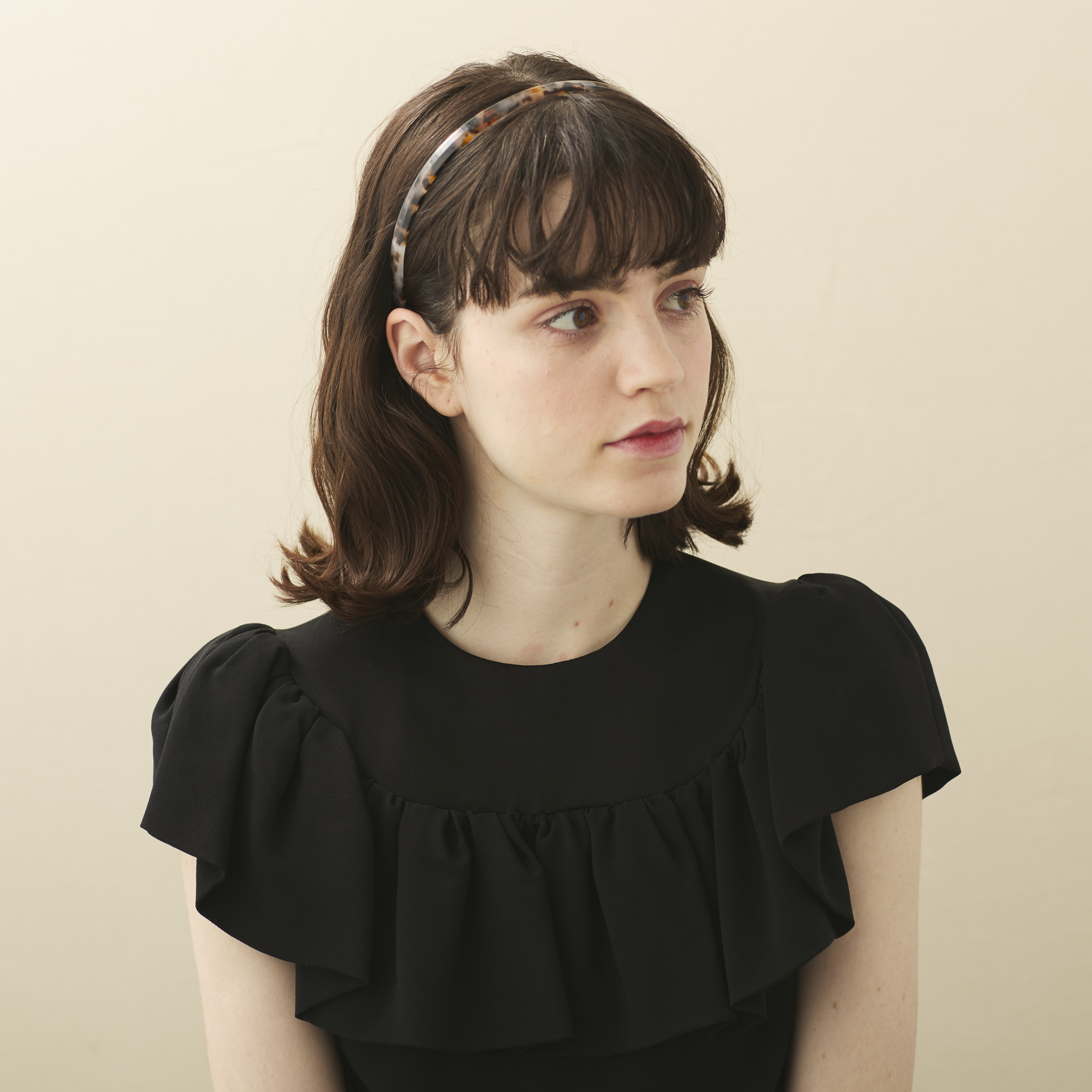 カチューシャ (1 cm)｜ALEXANDRE DE PARIS（アレクサンドル ドゥ パリ）