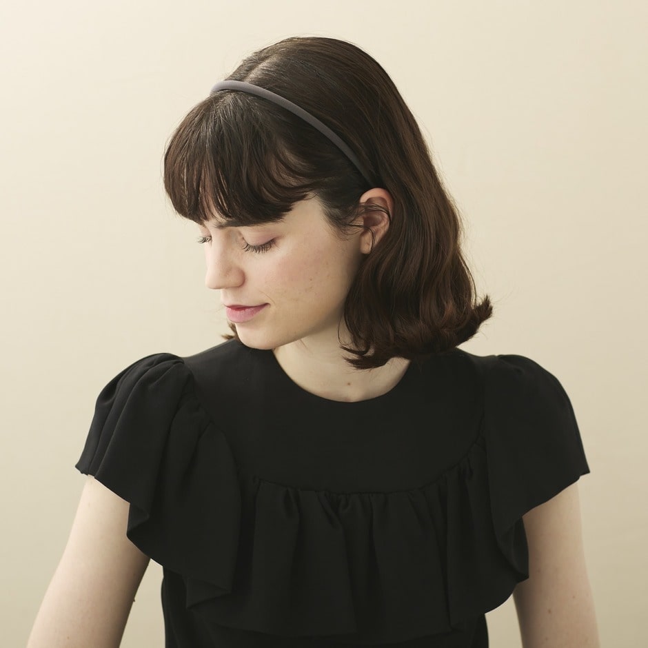 カチューシャ (0.6cm)｜ALEXANDRE DE PARIS（アレクサンドル ドゥ パリ）