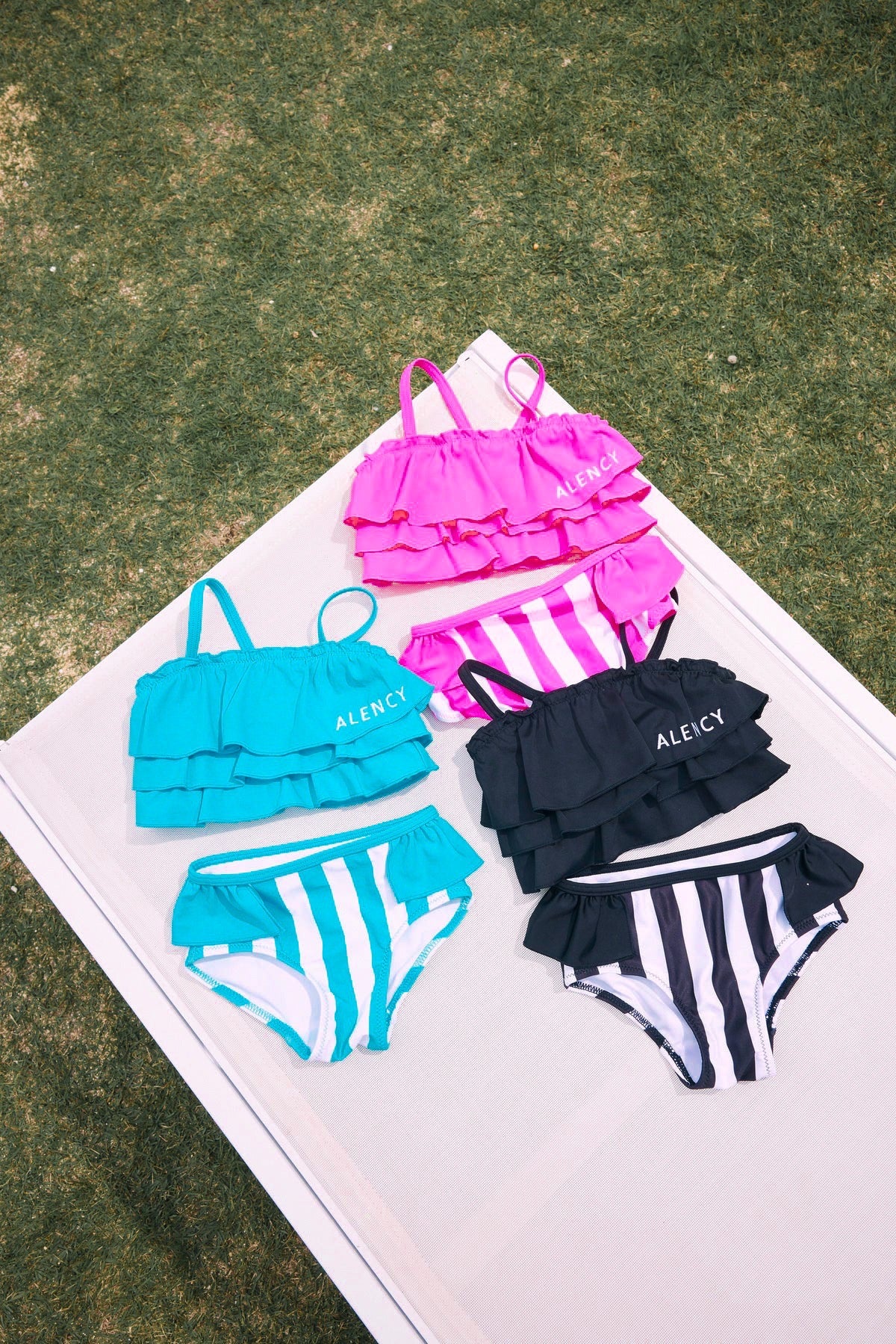 KIDSストライプビキニ