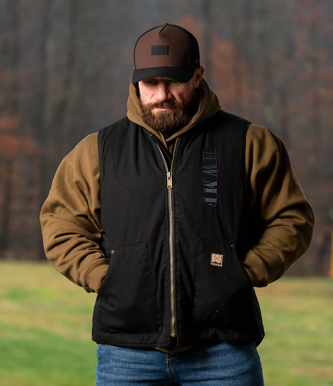 Stencil Insulated Work Vest - Black – All American Roughneck