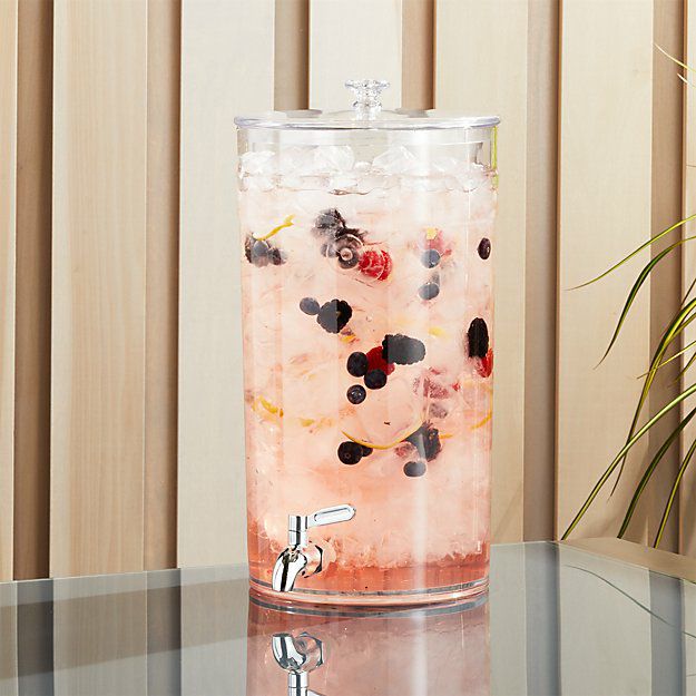 ドリンクサーバー アクリル ディスペンサー BPAフリー プラスチック