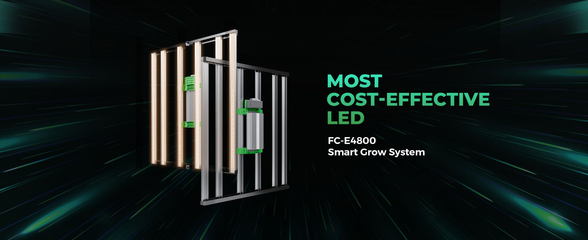 2024モデル MARS HYDRO FC-E4800 480W 照射範囲120cm × 120cm