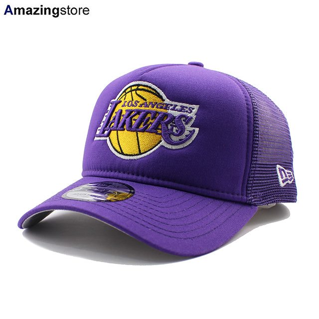 ニューエラ メッシュキャップ 9FORTY ロサンゼルス レイカーズ NBA A
