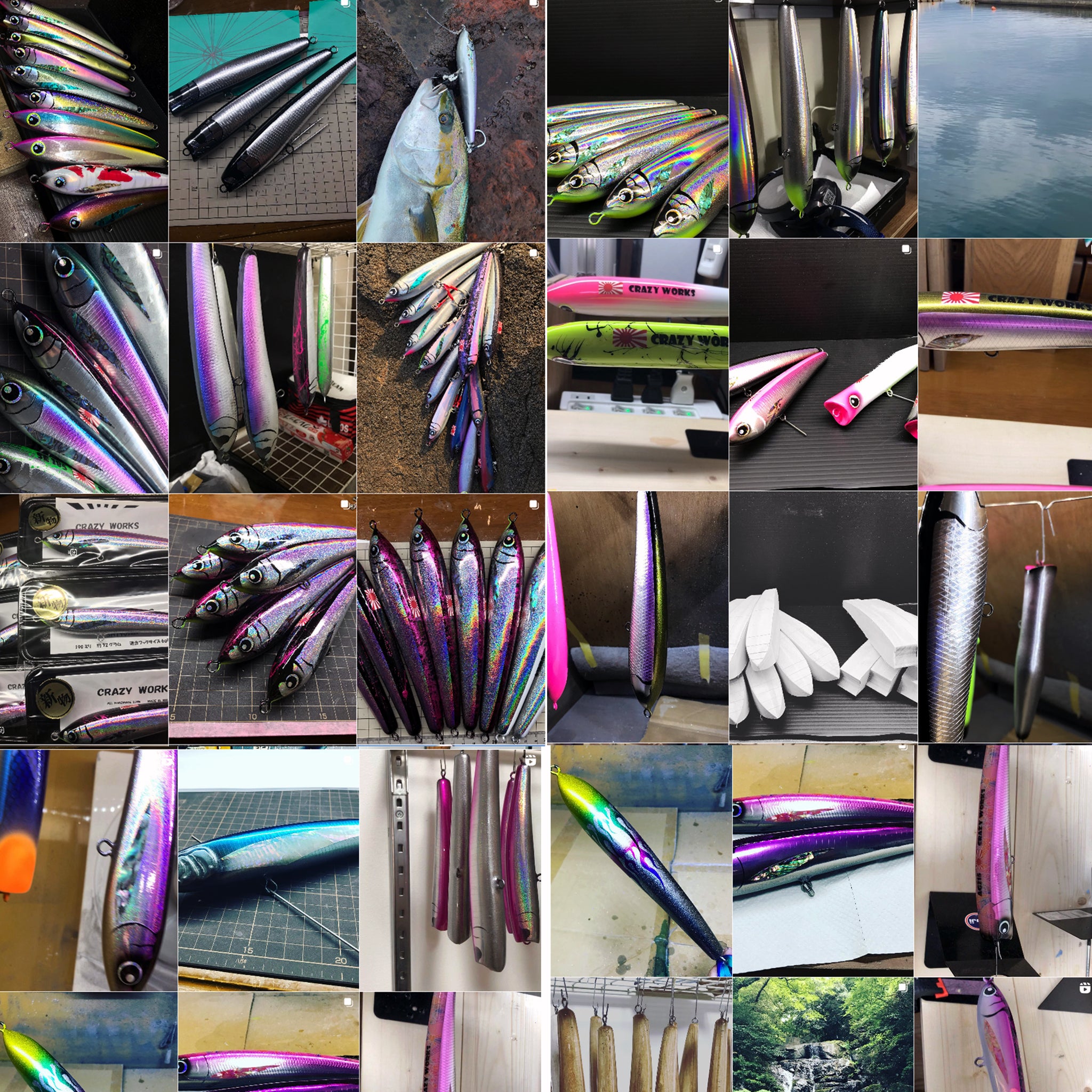 バベル 240 ウッドペンシル プラグ クレージーワークス CRAZY WORKS