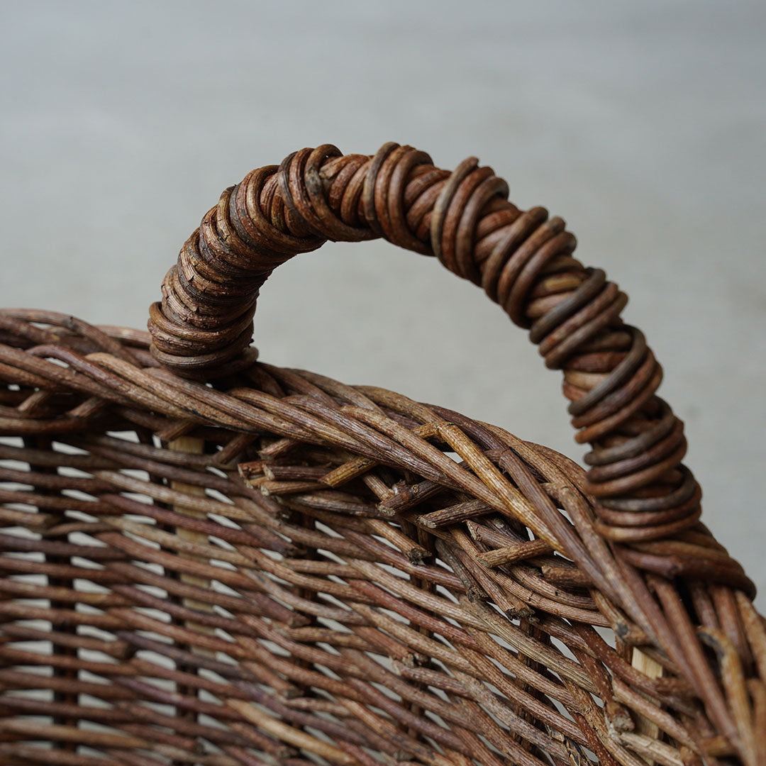 宮本工芸 あけび蔓 丸両手付 中 - アメノイエ