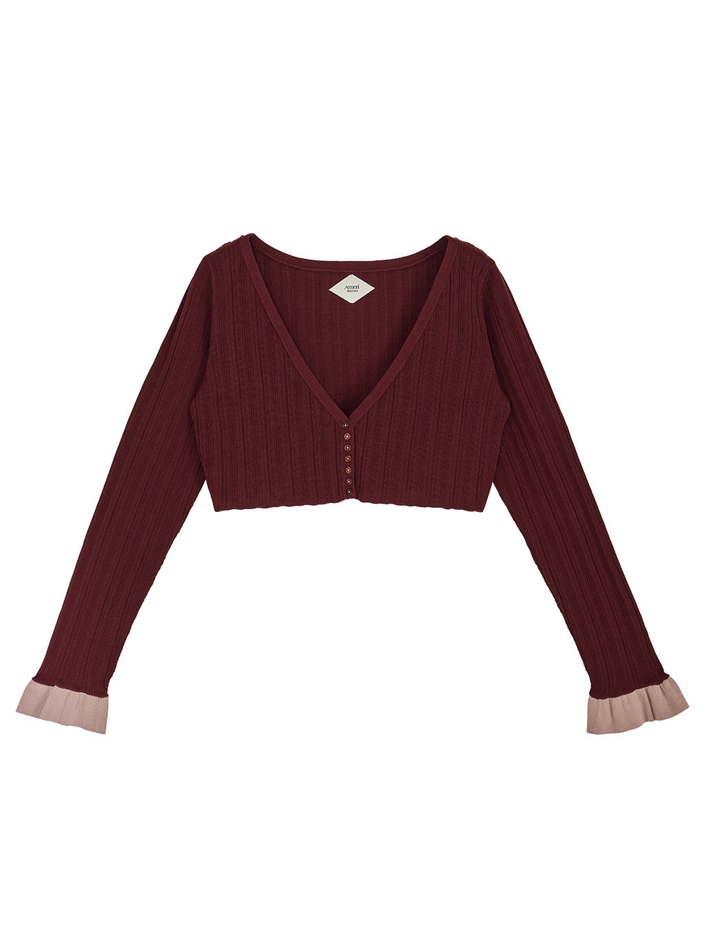 MEDI PURIPURI SHORT KNIT CARDIGAN