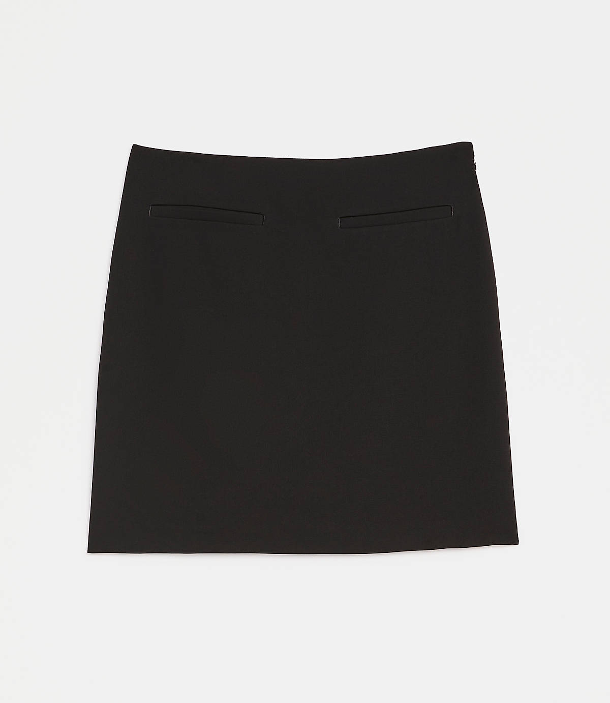 LOFT Versa Crepe Drape Mini Skirt