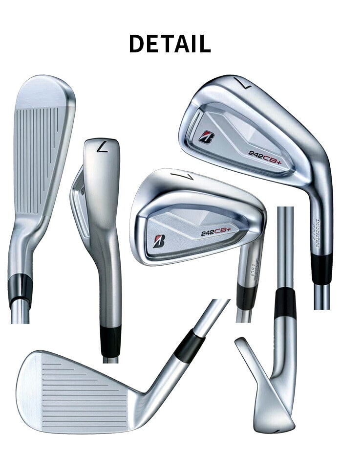 BRIDGESTONE ゴルフ 242CB+ アイアン セット 6本セット #5～#9 PW