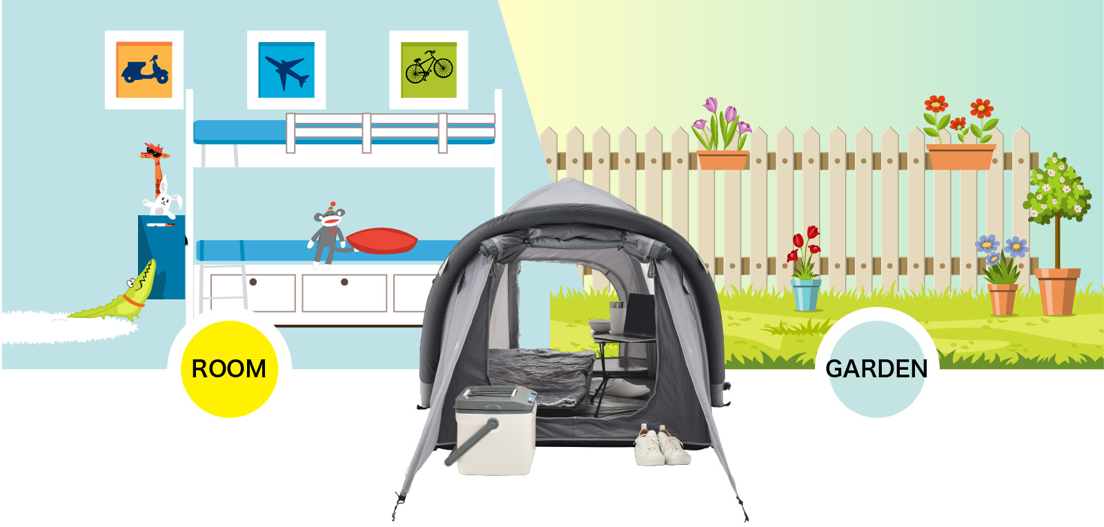 Camping at HOME | ANDAIR