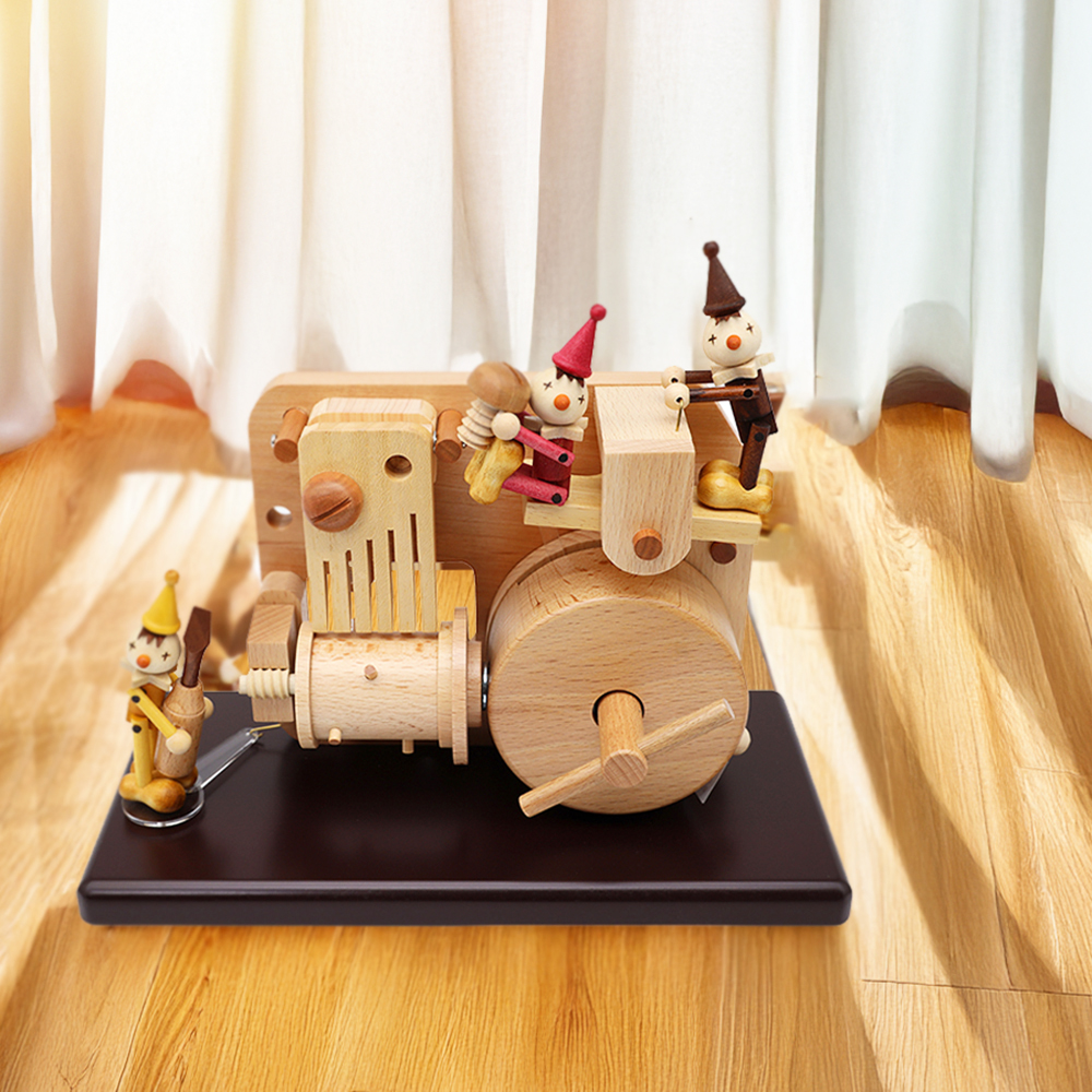 東洋音響 ゆめの木 オルゴール 18弁 TM200 からくり オルゴールの