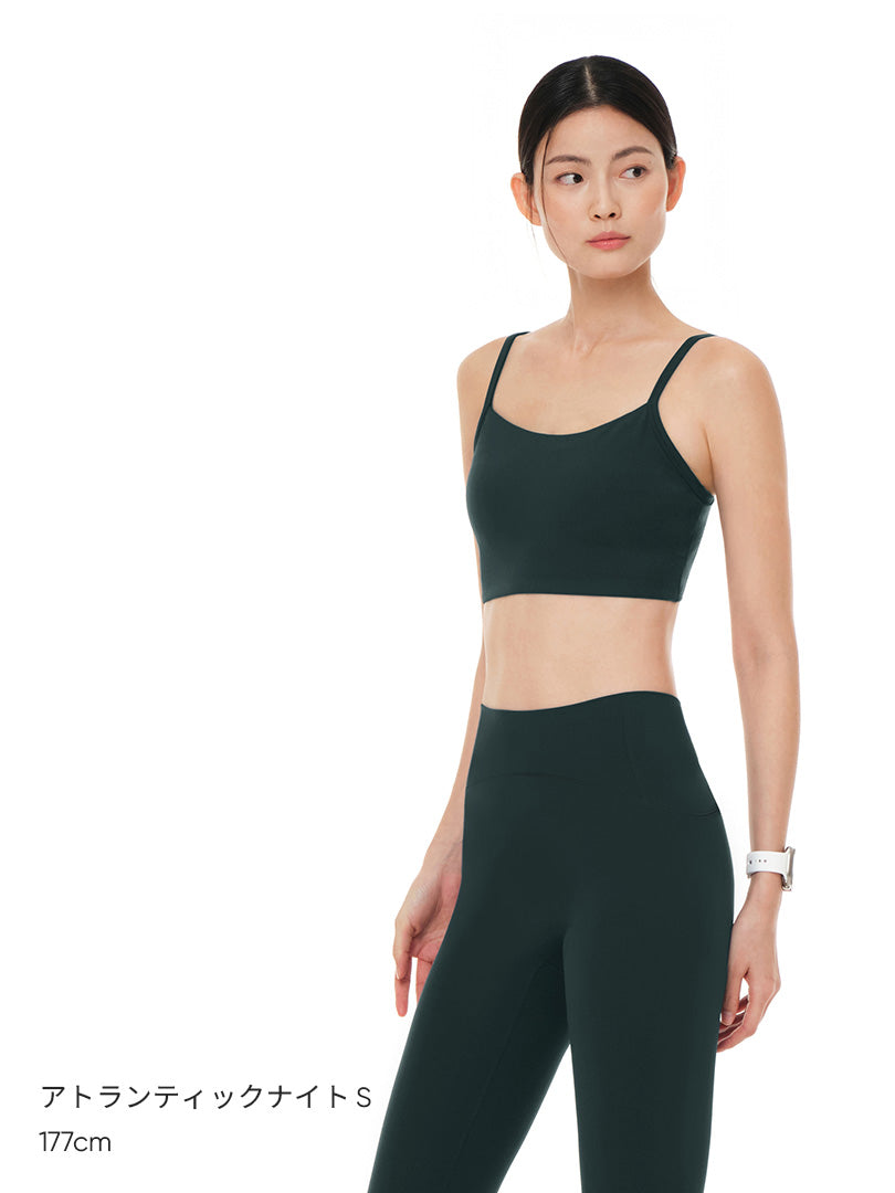 Airexpert Yバック クロップド スポーツブラ (パッド縫い付け) | andar