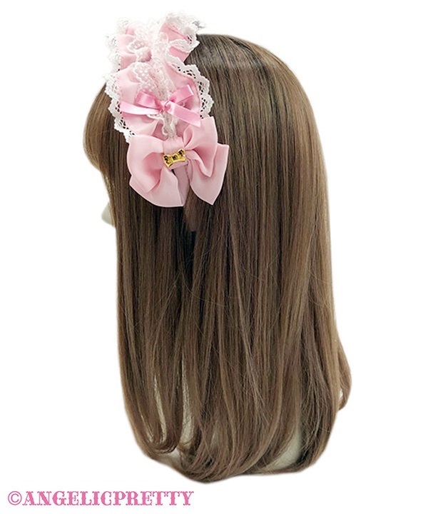 Angelic Pretty Princessリボンデコレーションカチューシャ Angelic