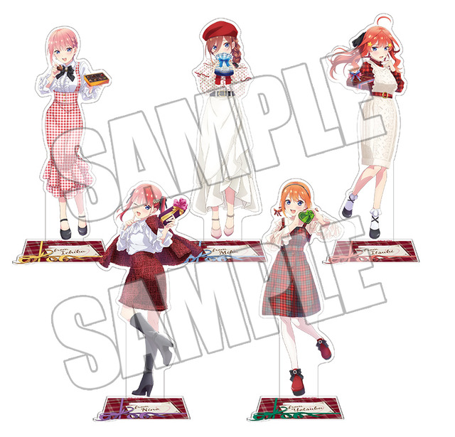 五等分の花嫁」二乃、三玖たち五つ子のバレンタインスイーツ登場