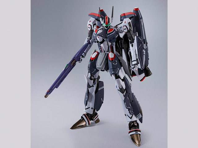 マクロスF」メサイアバルキリー（アルト機）、スーパーパーツ装備で“DX