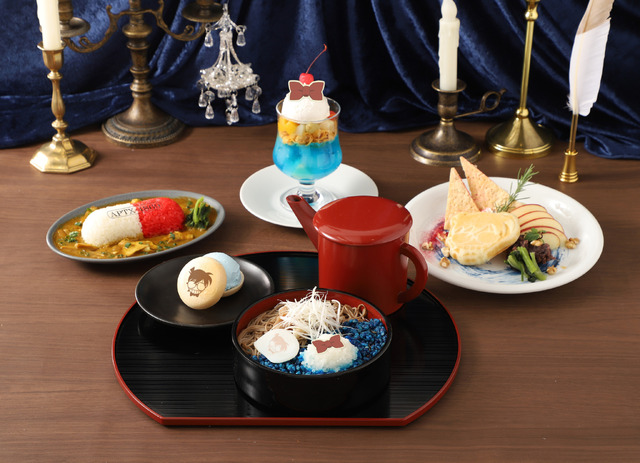 名探偵コナンカフェ」長野県警らしく“そば”尽くしなメニューで開催