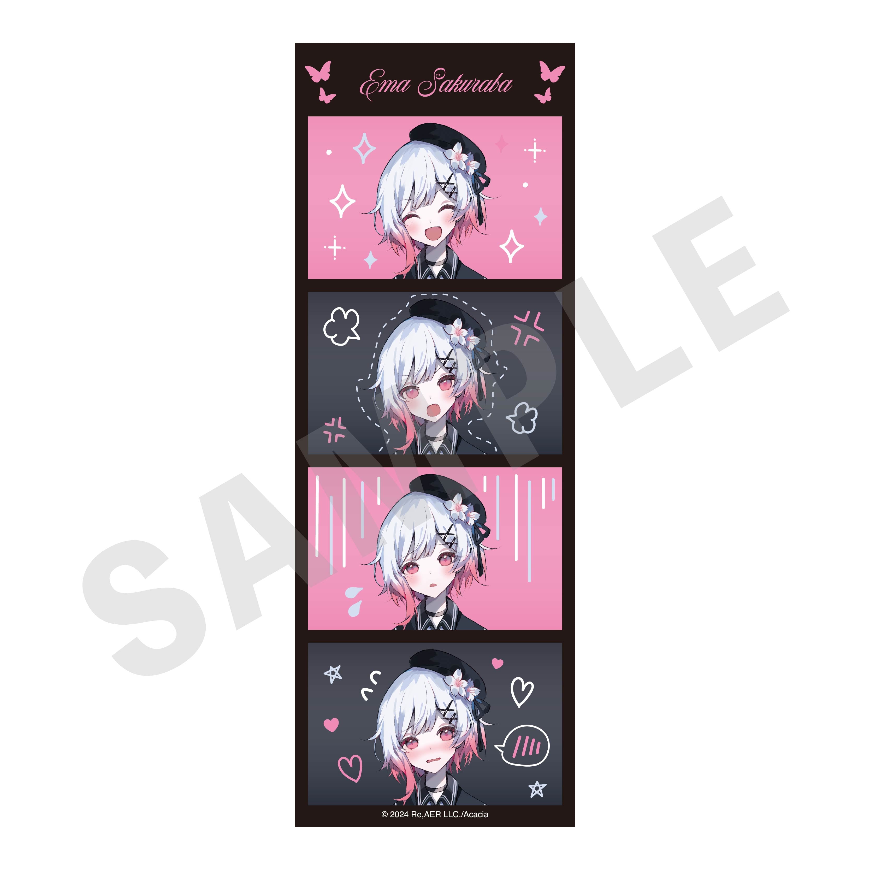 単品】「魔法少女ノ魔女裁判」トレーディング 喜怒哀楽風しおり（全13