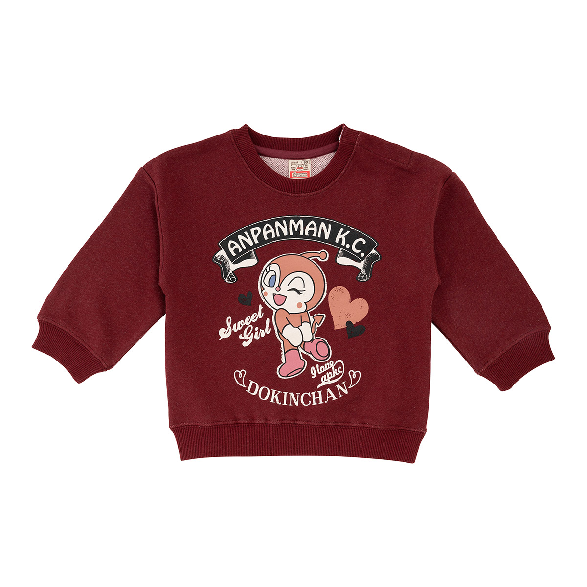 ドキンちゃんヴィンテージ風トレーナー｜アイテム｜アンパンマンキッズ