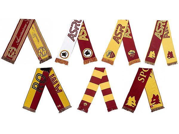 サッカーマフラー AS ROMA ASローマ 公式オフィシャルグッズ イタリア
