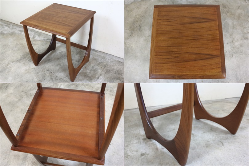 G-PLAN ジープラン タイルトップネストテーブル さ58-2