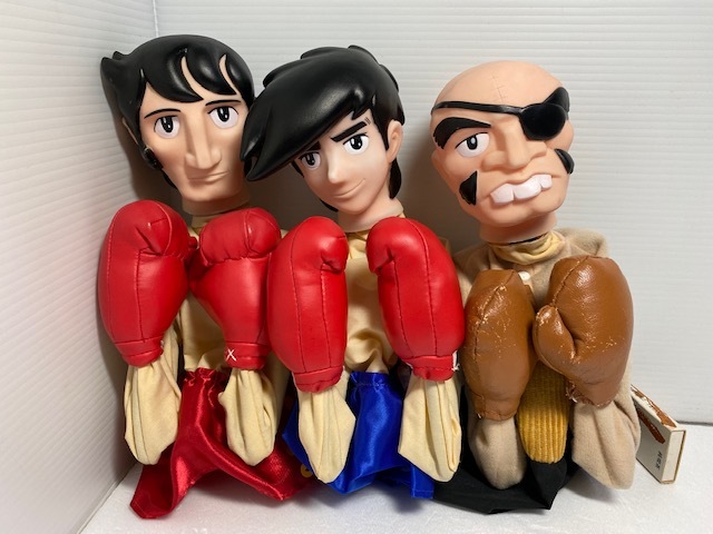 3体セット☆あしたのジョー☆矢吹ジョー・力石徹・丹下段平