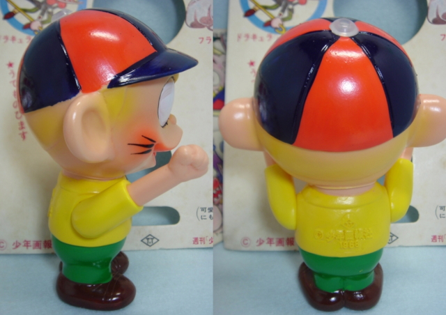 激レア☆美品 タカトク 怪物くん ソフビ人形 タグ付 初期 当時 藤子