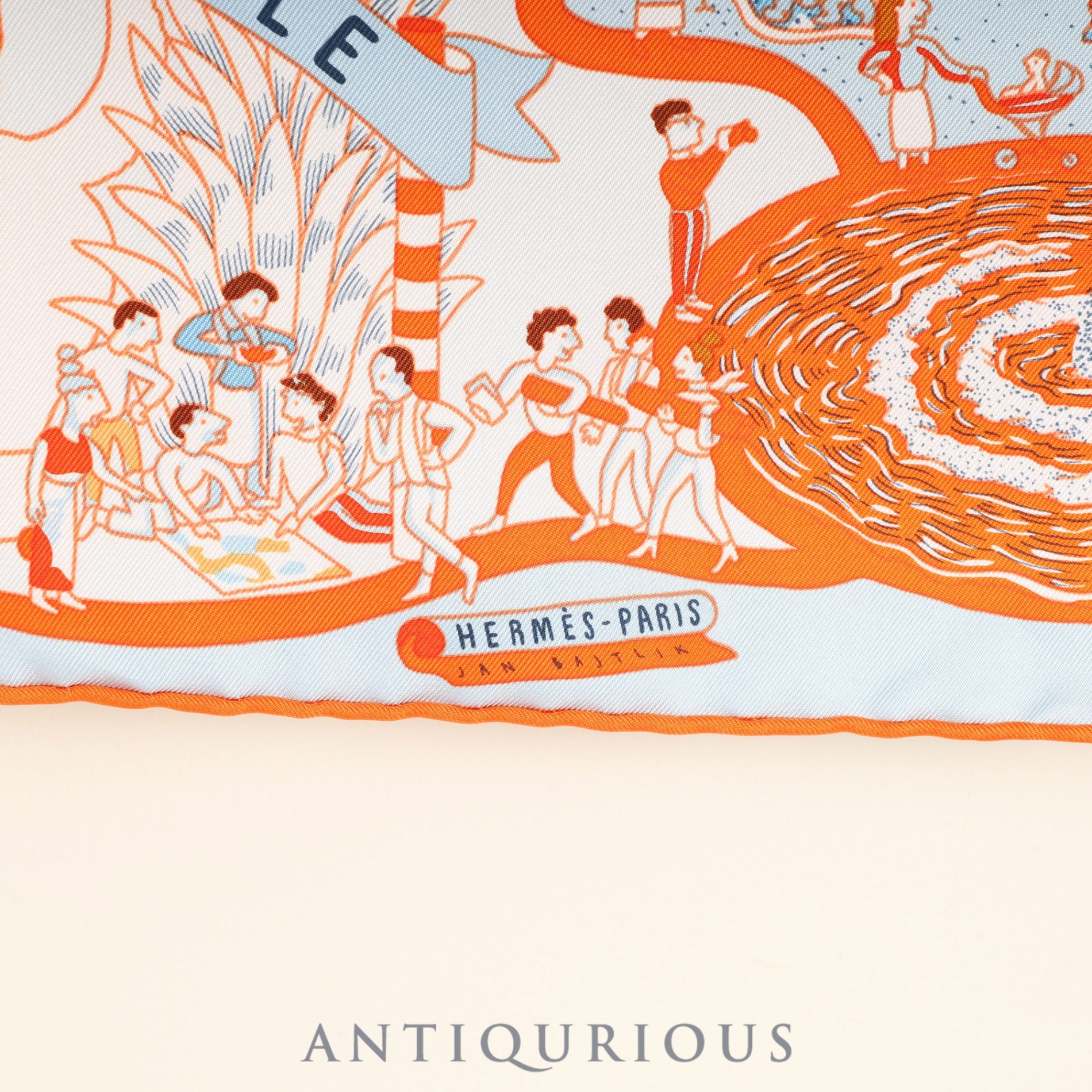 エルメス スカーフ カレ90 Exposition Universelle 万国博覧会 箱