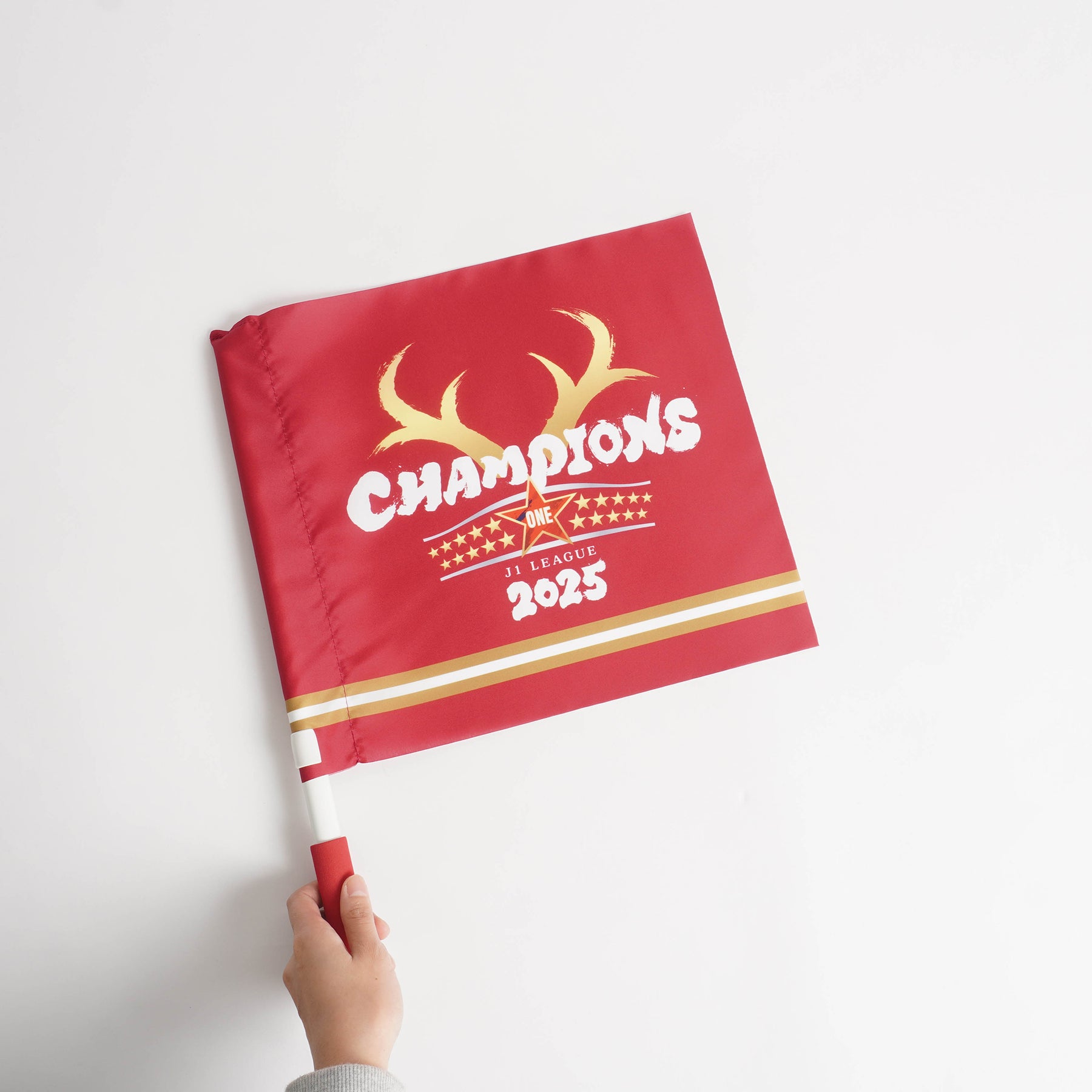 25J1リーグ優勝記念フラッグ Sサイズ【予約】 – 鹿島アントラーズFC