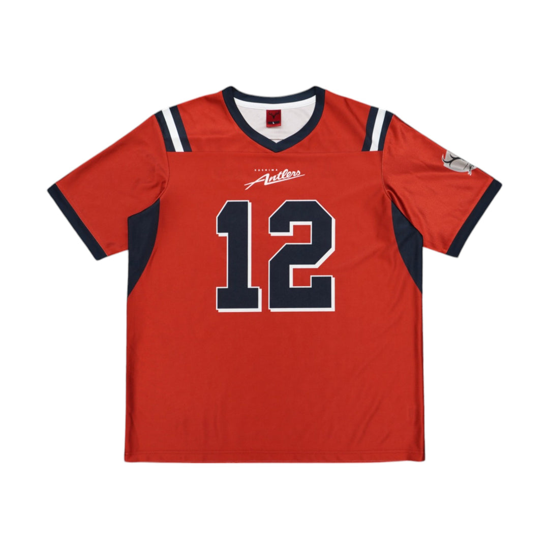 鹿島国立】アメフト風シャツ（レッド） – 鹿島アントラーズFC - 公式