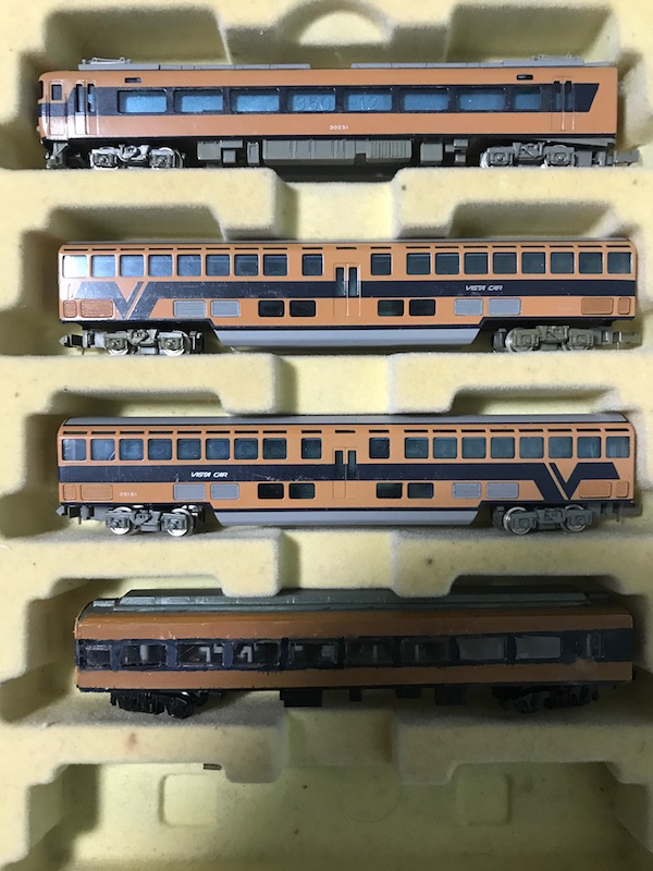 真鍮製！エンドウ 近鉄12200系スナックカー＆30000系ビスタカー（N